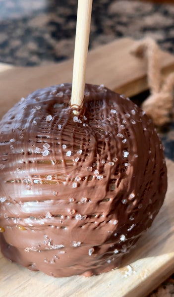 Milk Chocolate Salted Caramel Apple