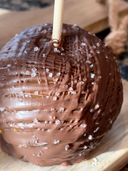 Milk Chocolate Salted Caramel Apple