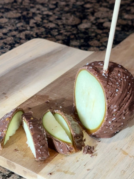 Milk Chocolate Salted Caramel Apple