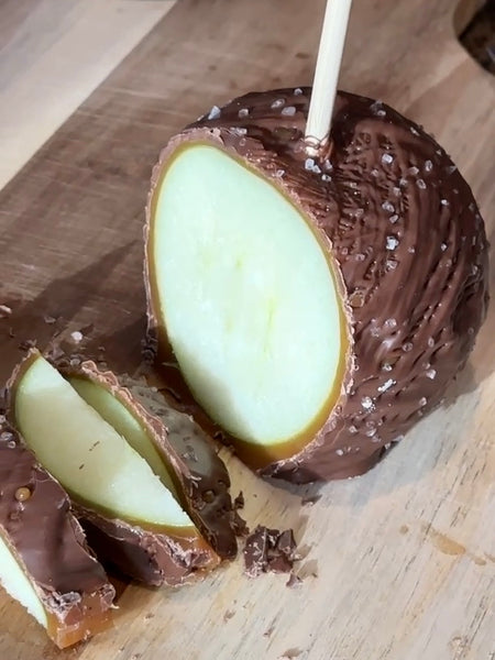 Milk Chocolate Salted Caramel Apple